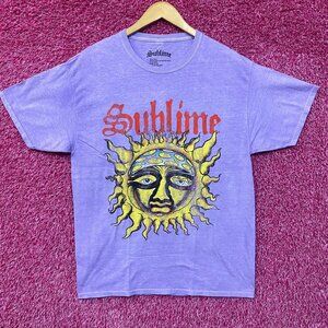 Sublime 40 oz to Freedom Sun Logo T Shirt Medium